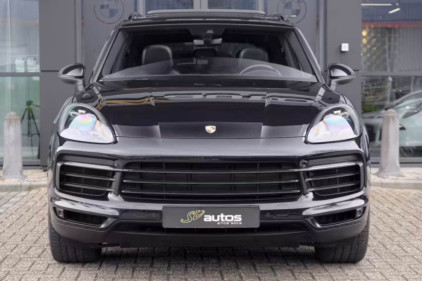 Porsche Cayenne S 2.9 S 441pk Panoramadak Trekhaak elektrisch Comfortstoelen Black edition Luchtvering DAB