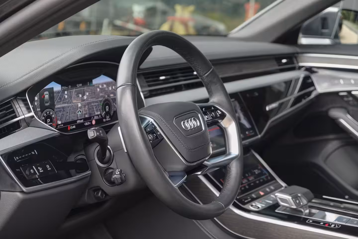 Audi A8 60 TFSIe 462pk S-Line Quattro Panoramdak *BTW* B&O *SOH 100%* 4-Wielsturing RS stoelen Luc