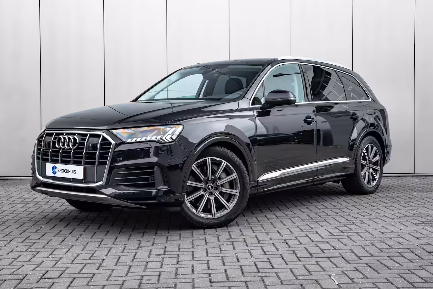 Audi Q7 55 TFSI e quattro Pro Line Plus l Luchtvering l Pano Dak l B&O Sound l Elektr. Lederen Sto