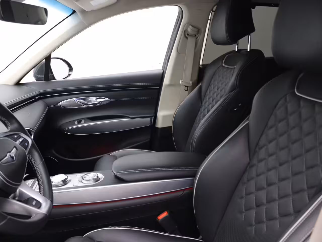 Genesis GV70 Sport Electrified 4WD SOH 100% | Achteruitrijcamera met 360° Surround View | Ambienteverli