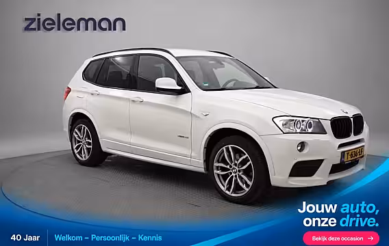BMW X3 xDrive28i High Executive M-Sport Automaat - Trerkhaak, Camera, Half Leer, Xenon, Navi