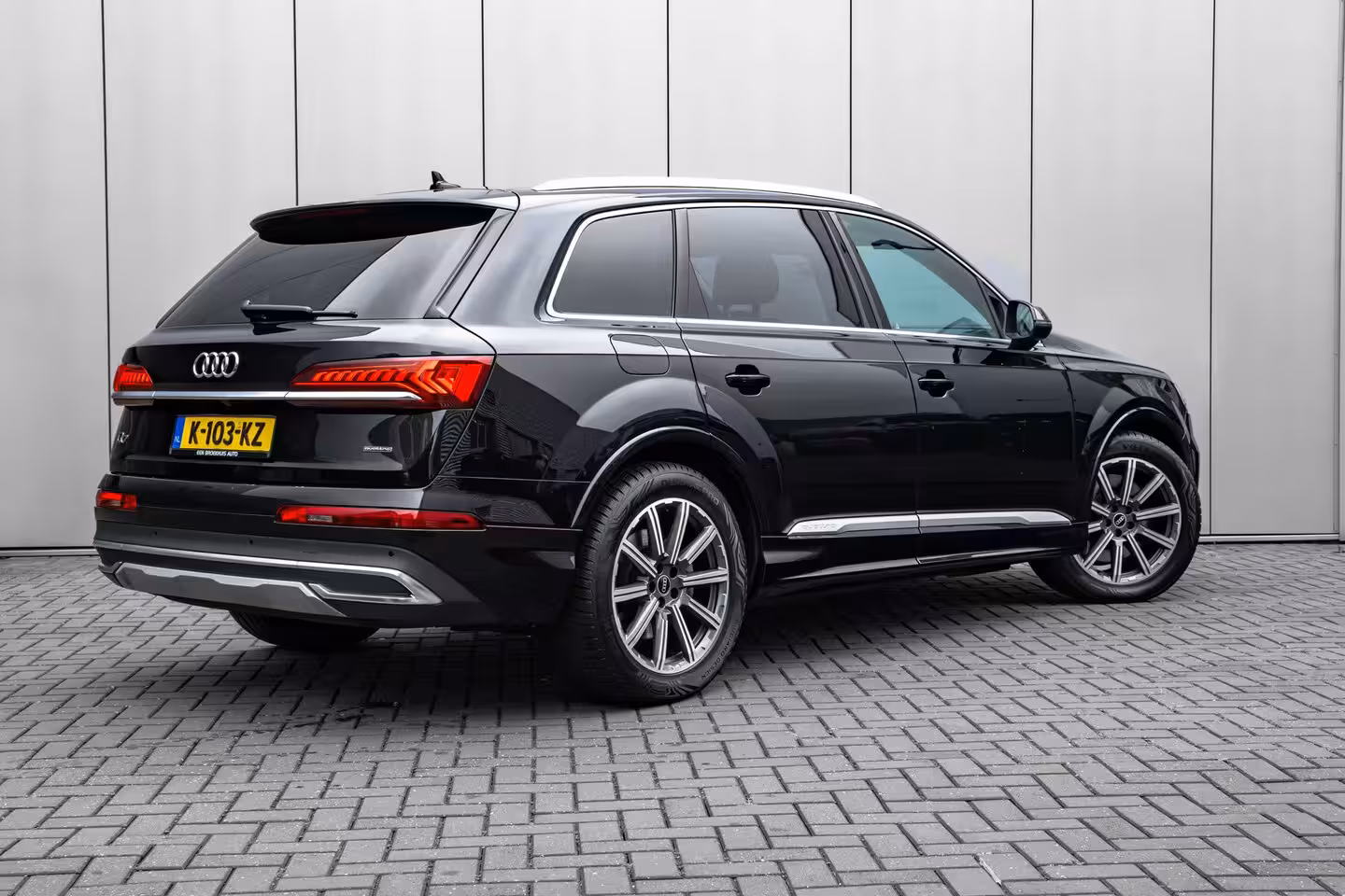Audi Q7 55 TFSI e quattro Pro Line Plus l Luchtvering l Pano Dak l B&O Sound l Elektr. Lederen Sto