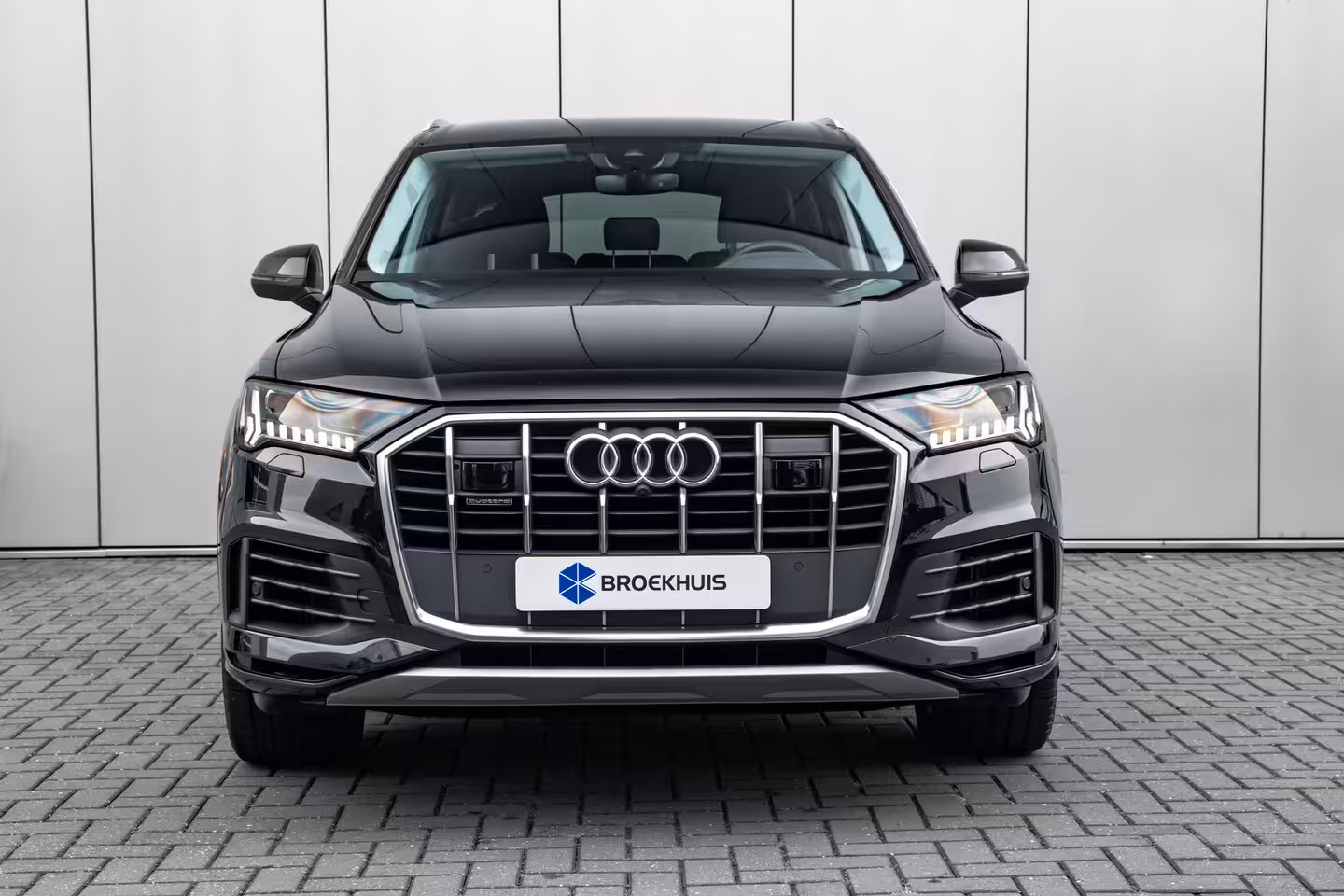 Audi Q7 55 TFSI e quattro Pro Line Plus l Luchtvering l Pano Dak l B&O Sound l Elektr. Lederen Sto