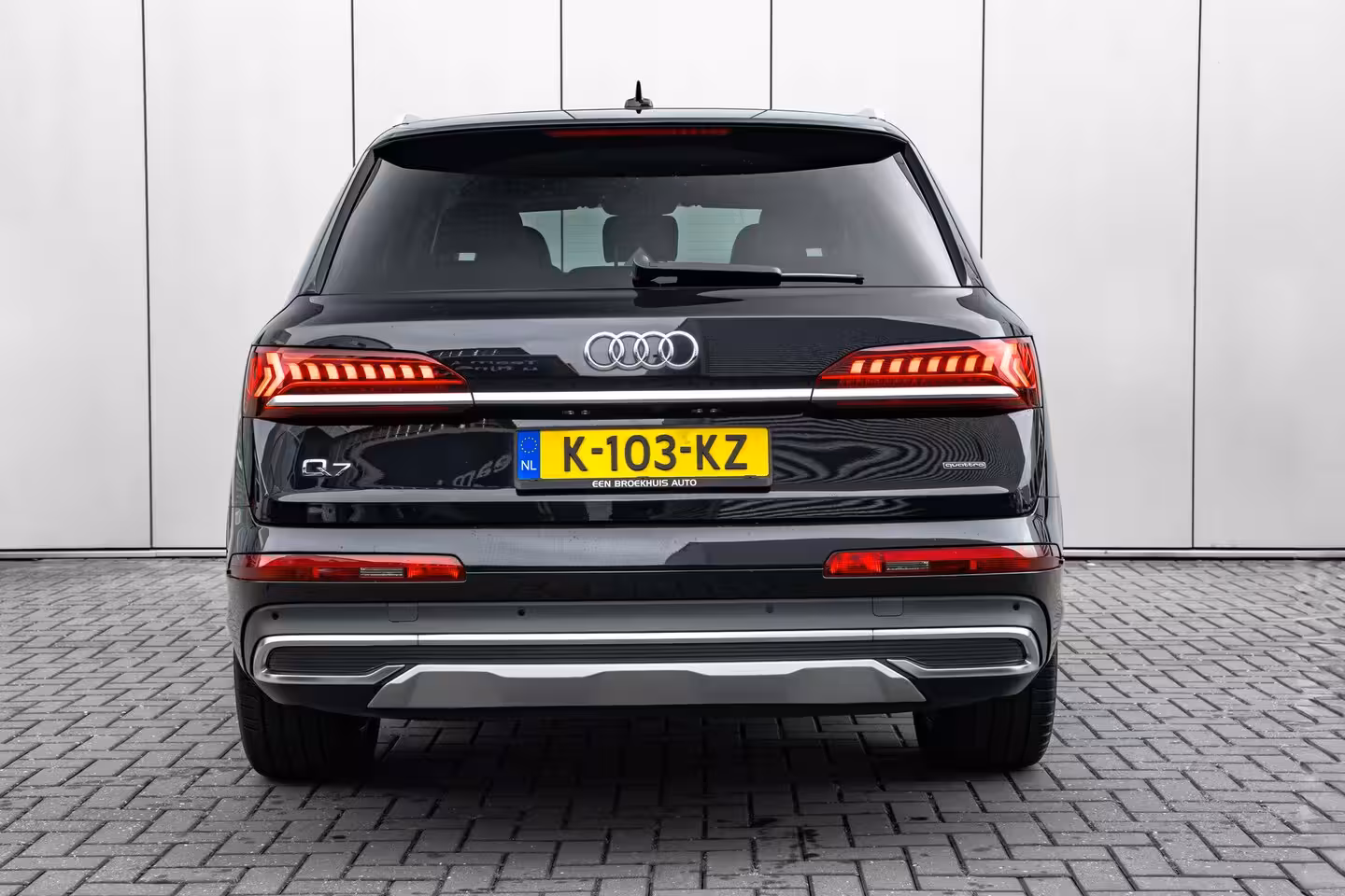Audi Q7 55 TFSI e quattro Pro Line Plus l Luchtvering l Pano Dak l B&O Sound l Elektr. Lederen Sto