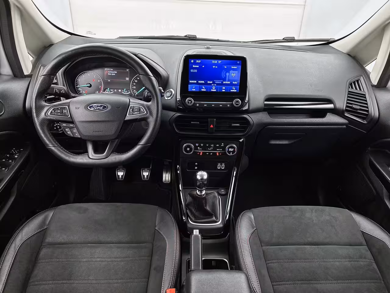 Ford EcoSport 1.0 EcoBoost ST-Line Black | TREKHAAK | WINTERPACK | Cruise Control | Navigatie | Start/St
