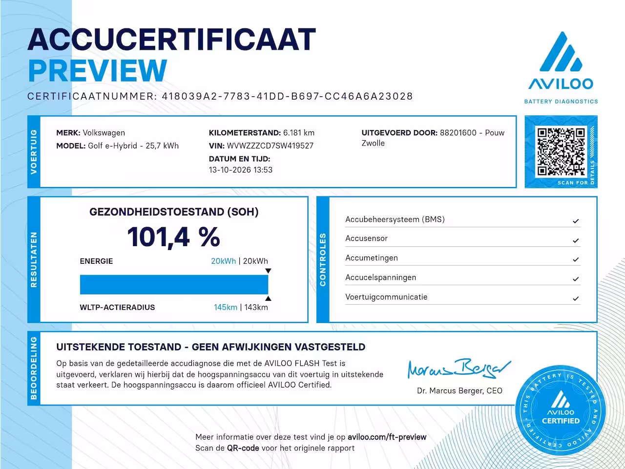 Volkswagen Golf GTE 1.5 eHybrid 272pk | SoH 100% | Trekhaak | Panoramadak | Stoelverwarming/Verkoeling | H