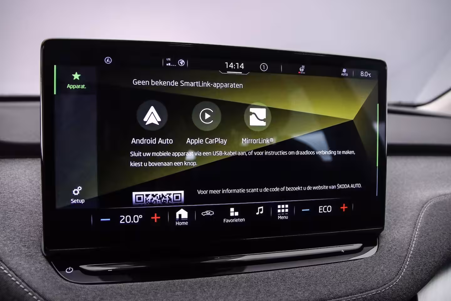 Skoda Enyaq iV 80 204pk Automaat Adaptive cruise control, Navigatie, Achteruitrijcamera, LED koplampen, S