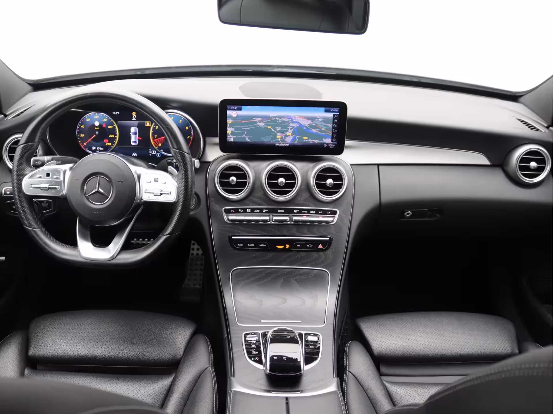 Mercedes-Benz C-klasse 180 AMG Distronic, Carplay, Camera