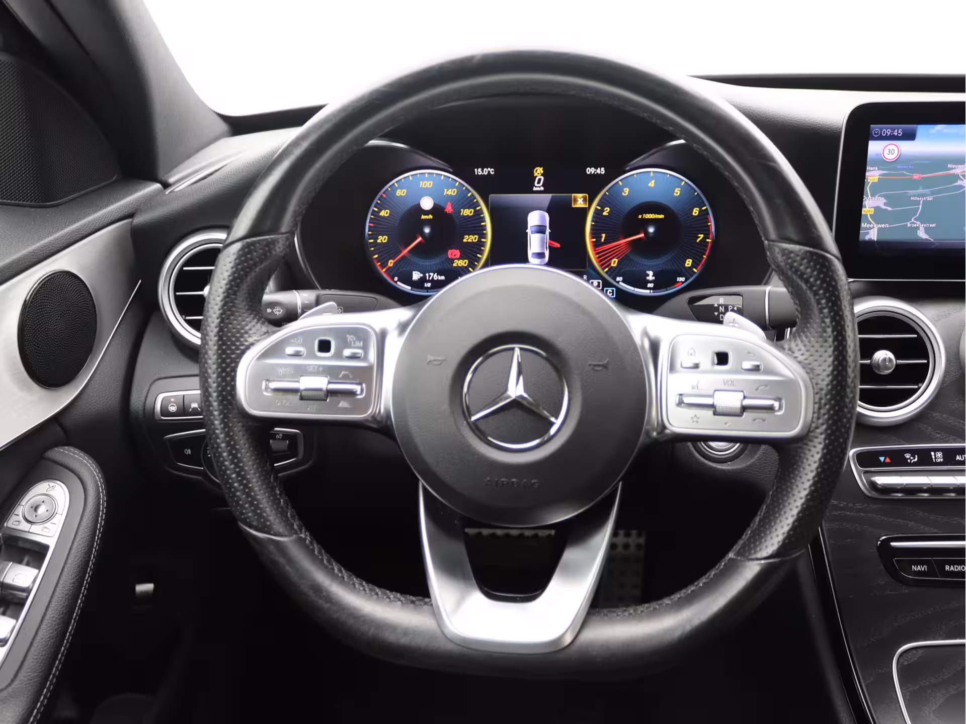 Mercedes-Benz C-klasse 180 AMG Distronic, Carplay, Camera