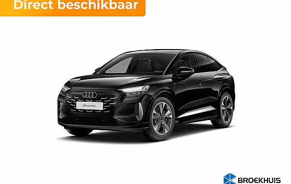 Audi Q4 Sportback e-tron S Edition | 3-zone airconditioning | Achterklep, automatisch bedienbaar | Achteruitrijcame