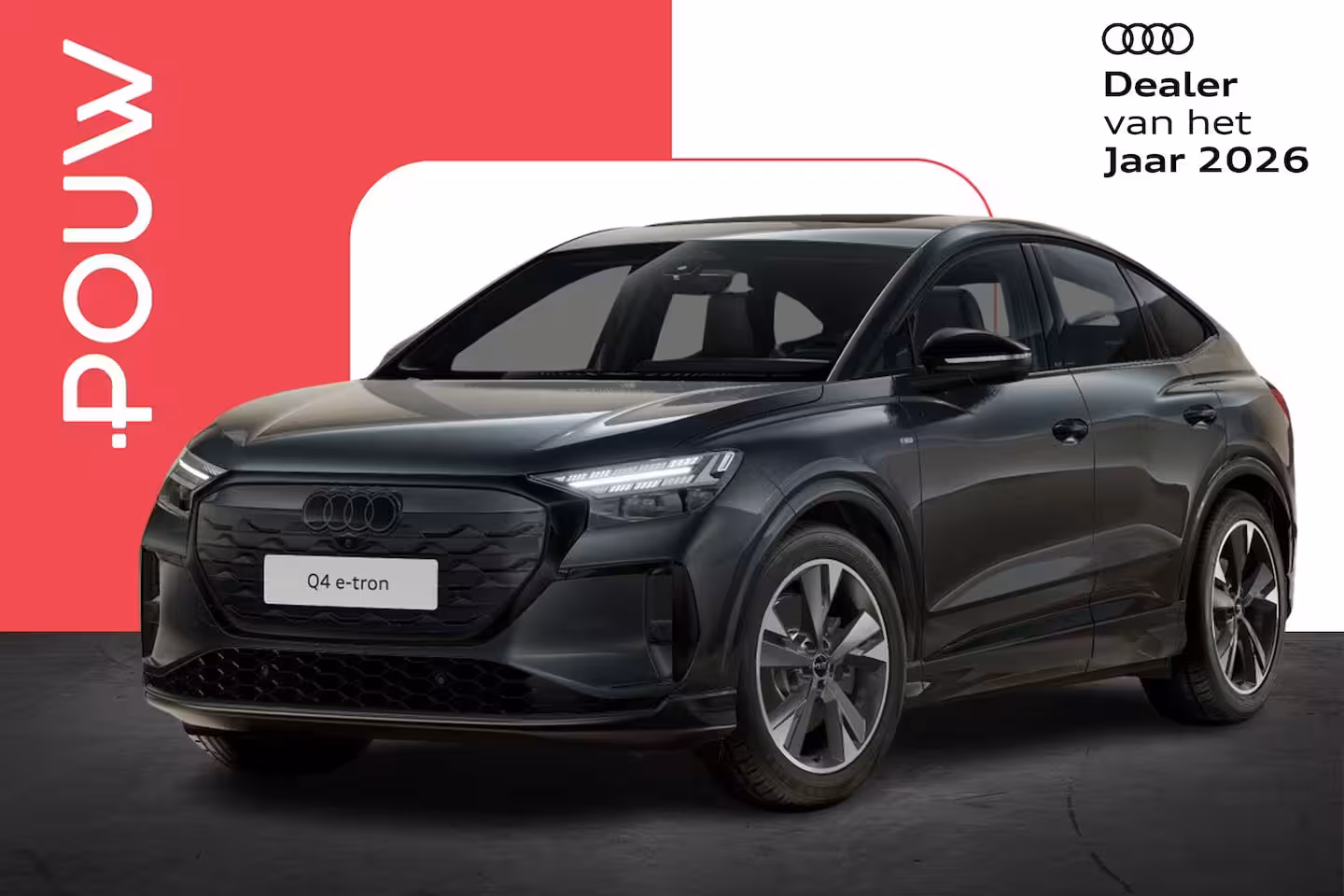 Audi Q4 Sportback e-tron 286pk S Edition 82 kWh | Panoramadak | Trekhaak Wegklapbaar