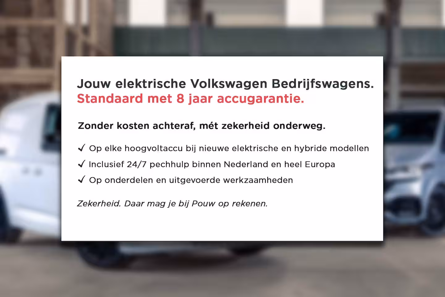 Volkswagen e-Transporter 32 136pk L1H1 Life 71 kWh | Trekhaak | 3-Zits