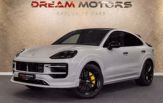 Porsche Cayenne Coupé 3.0 E-Hybrid TURBO GT 470pk | BIJRIJDERSDISPLAY | SPORTUITLAAT | PANODAK