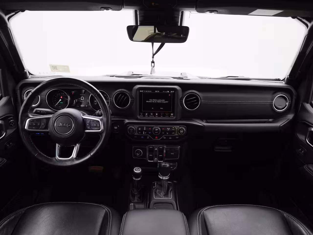 Jeep Wrangler 2.0T Sahara 4xe 380pk | Lederen Bekleding | Stoel & Stuurverwarming | Camera | Navigatie |