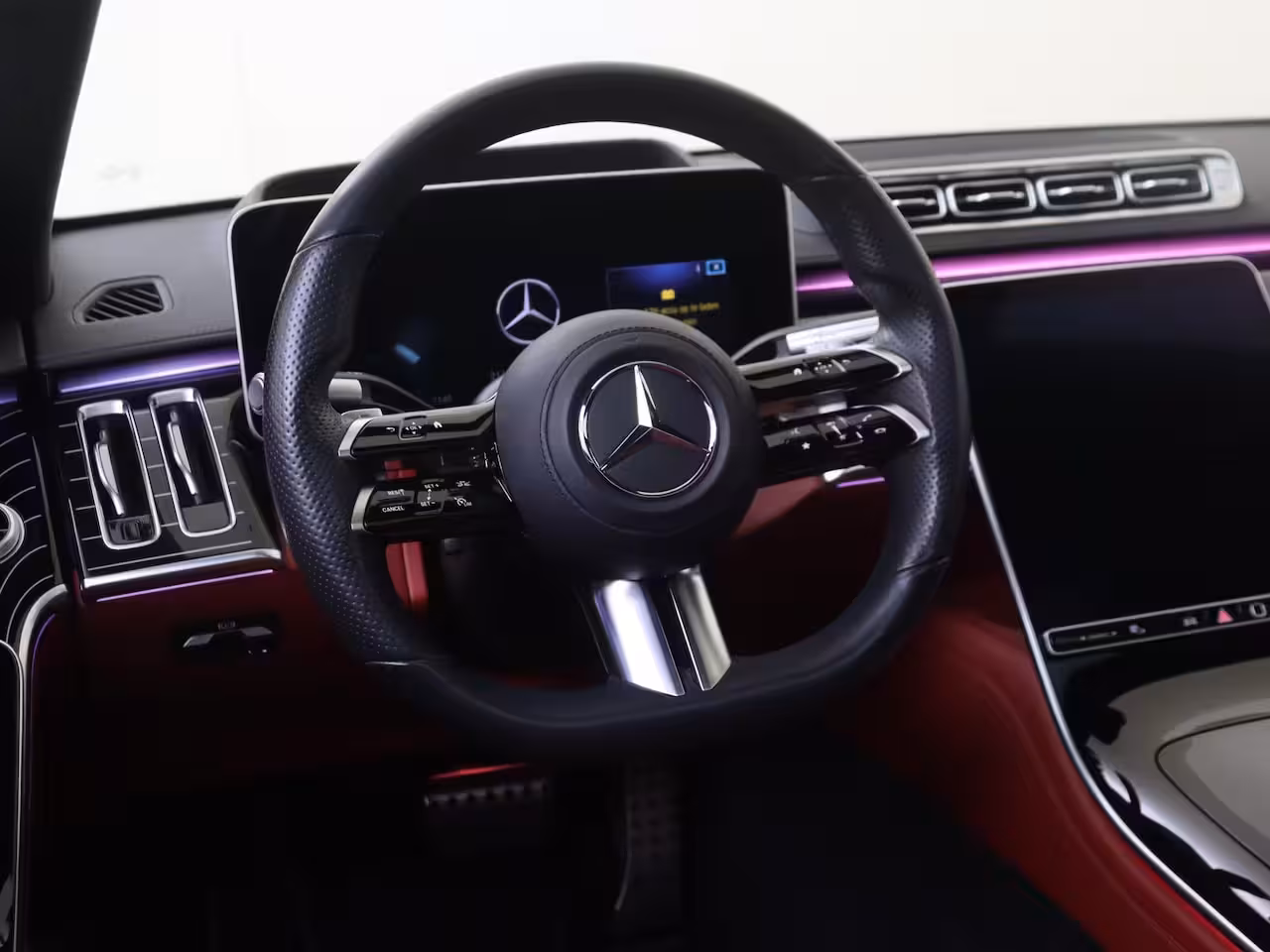 Mercedes-Benz S-klasse 500 4MATIC Lang AMG Line / Premium Plus/ 21 inch/ Achterasbesturing/ Burmester 3D/ Rear Ex