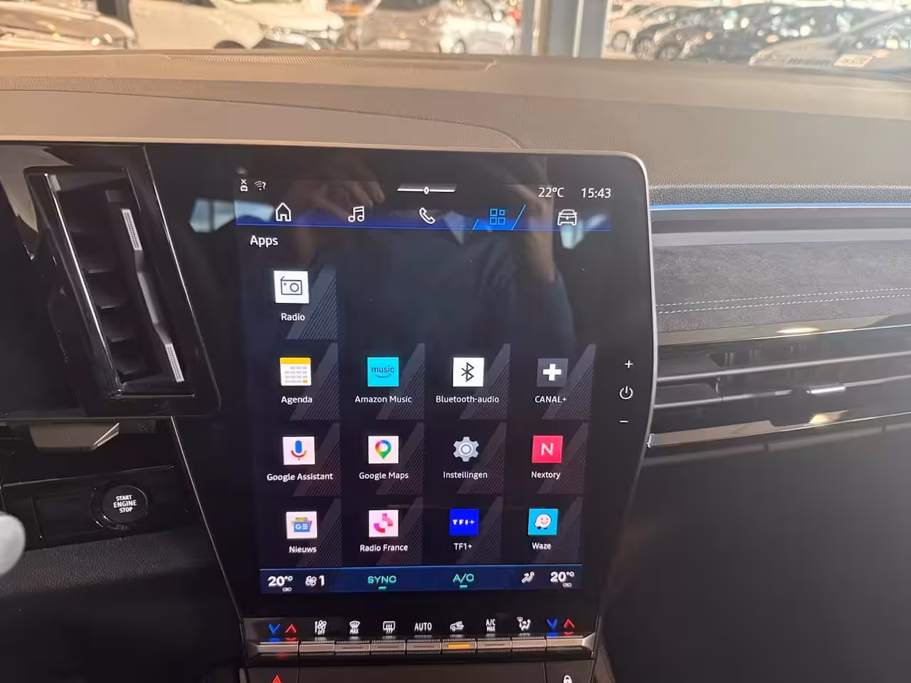 Renault Espace E-Tech full hybrid 200 esprit Alpine 7p. *Facelift*Navi(Google)+Camera*Climate*Adaptive Cr