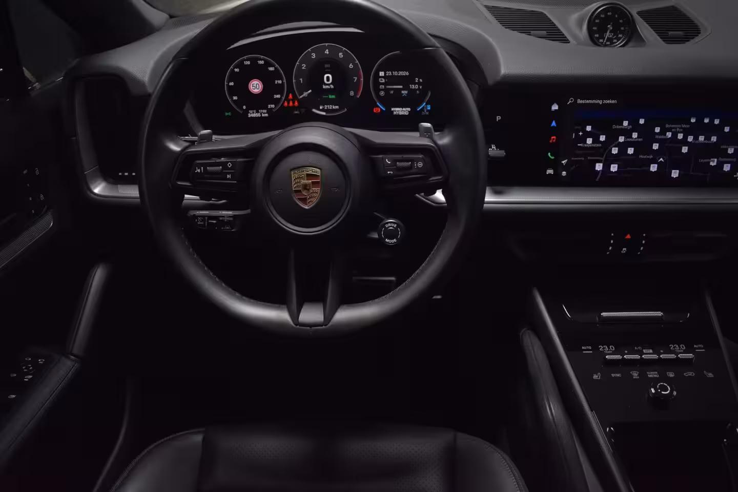 Porsche Cayenne Coupé 3.0 E-Hybrid TURBO GT 470pk | BIJRIJDERSDISPLAY | SPORTUITLAAT | PANODAK