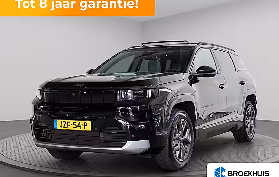 Jeep Compass 1.2 e-Hybrid Summit | Tot 8 Jaar Garantie | Panoramadak | Elektrische Stoelverstelling | E