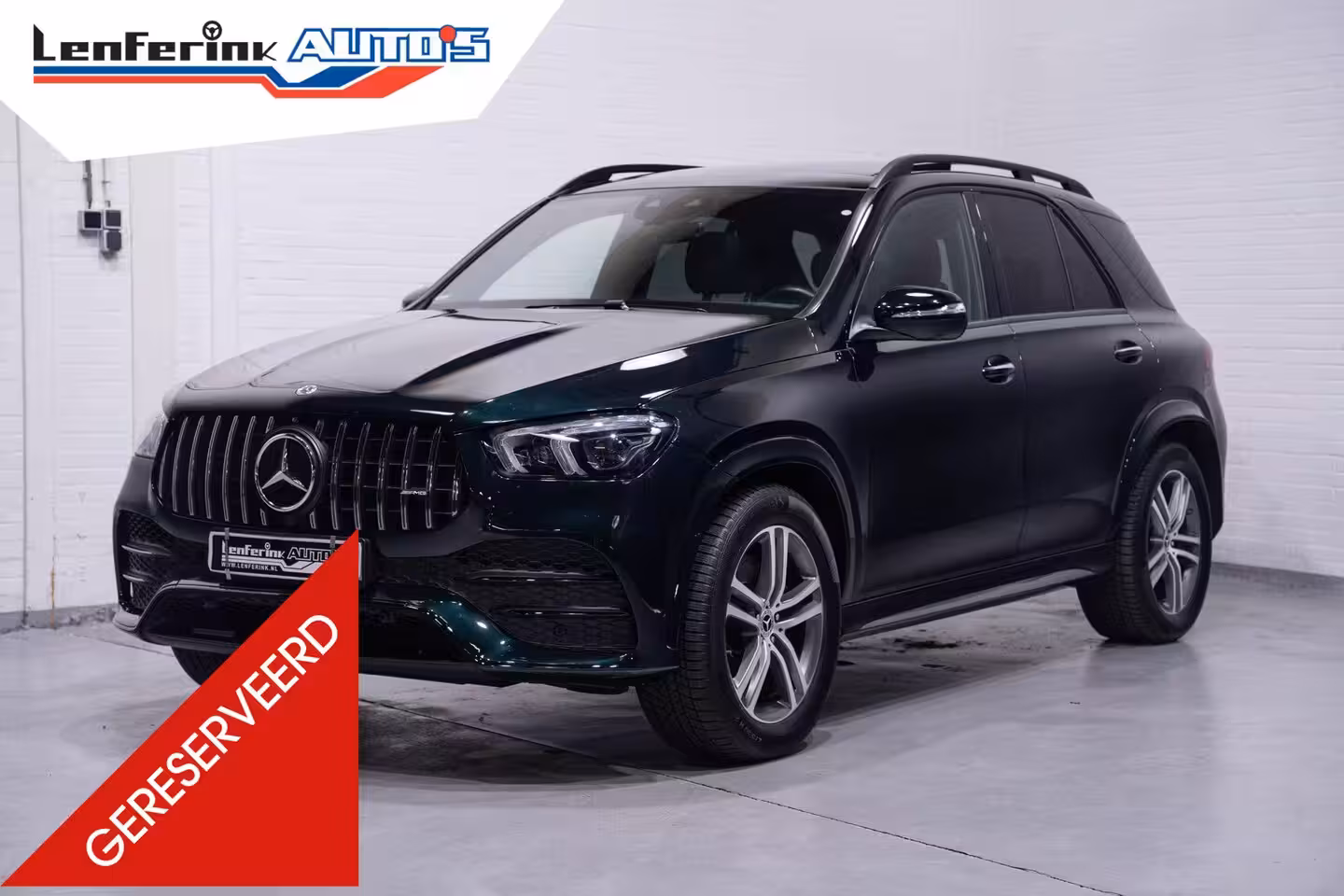 Mercedes-Benz GLE-Klasse 400 cdi GLE 400 d 4MATIC pano-dak luchtvering lederen-bekleding HUD ACC burmester private