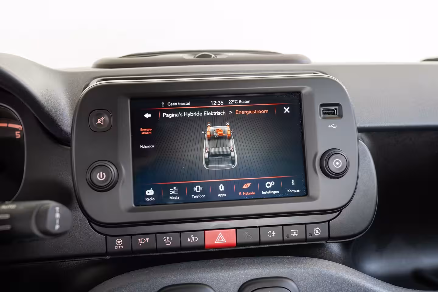 Fiat Panda 1.0 Hybrid | Climate Controle | Parkeersensoren | Apple Carplay & Android Auto | Bestuurde