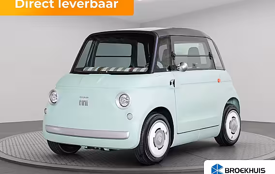 Fiat Topolino Verde Vita | Vanaf 16 Jaar | Uit voorraad leverbaar | Panoramadak | USB | Opbergnetten |