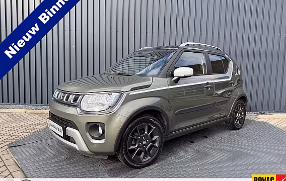 Suzuki Ignis 1.2 Smart Hybrid Select | Clima | kleur: Tough Thaki(groen) | Rijklaar