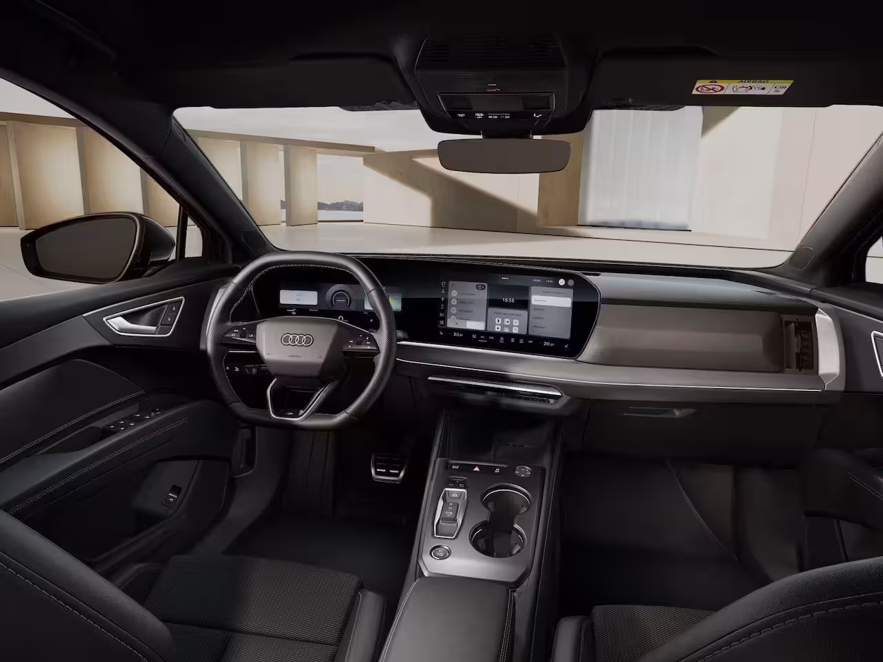 Audi Q4 e-tron S edition 286pk performance 82 kWh | Velgen 20'' | Trekhaak Uitklapbaar