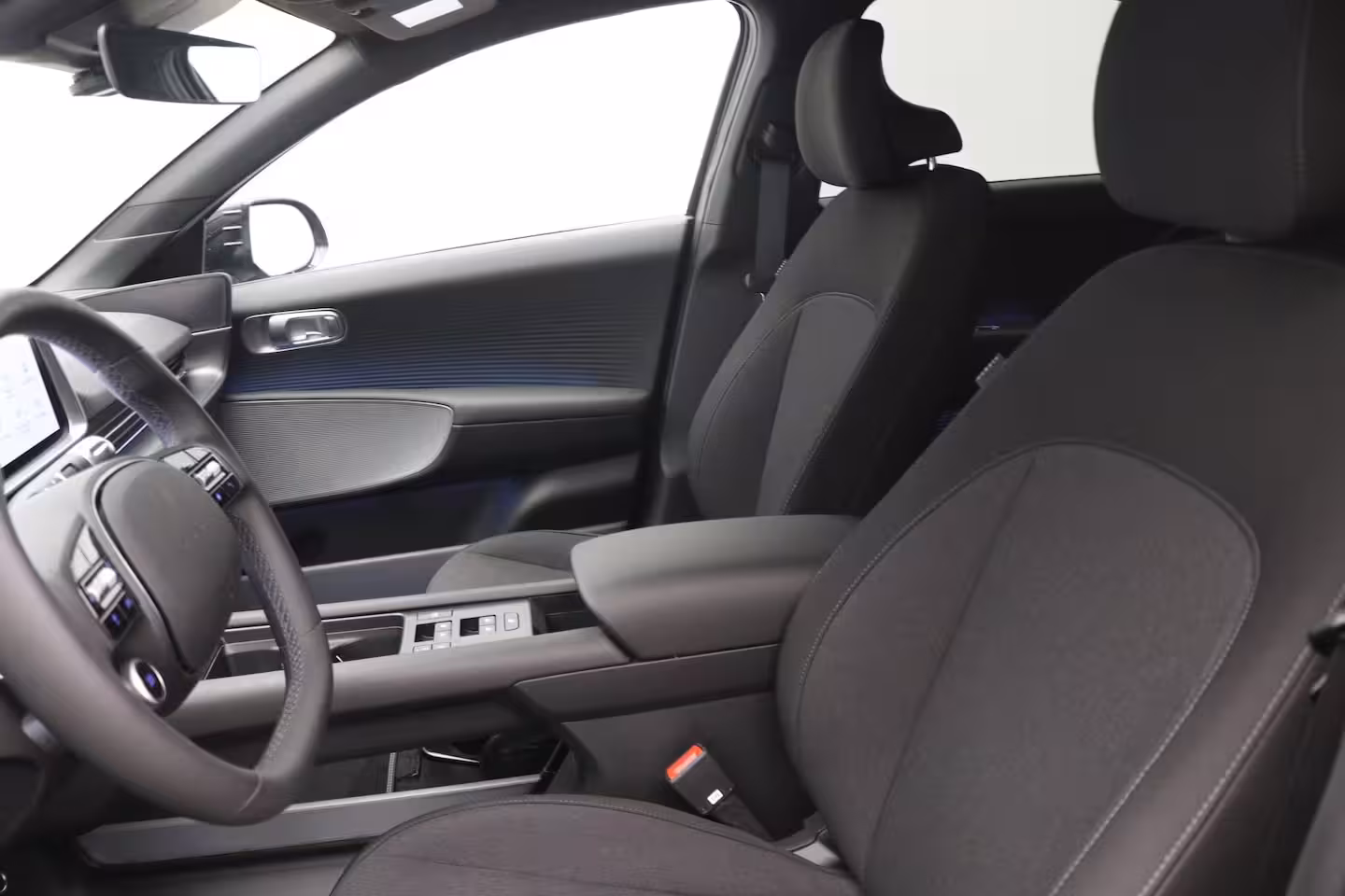 Hyundai IONIQ 6 Connect 53 kWh | 18-inch lichtmetalen velgen | Abyss Black Pearl | Achterstoelen verwarmd