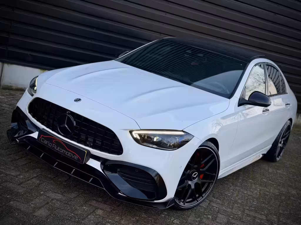 Mercedes-Benz C-klasse 180 AMG C63 PANO|MEMORY|HUD|360|ACC|BLINDSPOT VOL