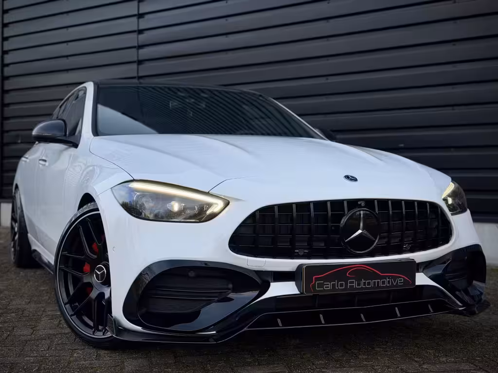 Mercedes-Benz C-klasse 180 AMG C63 PANO|MEMORY|HUD|360|ACC|BLINDSPOT VOL