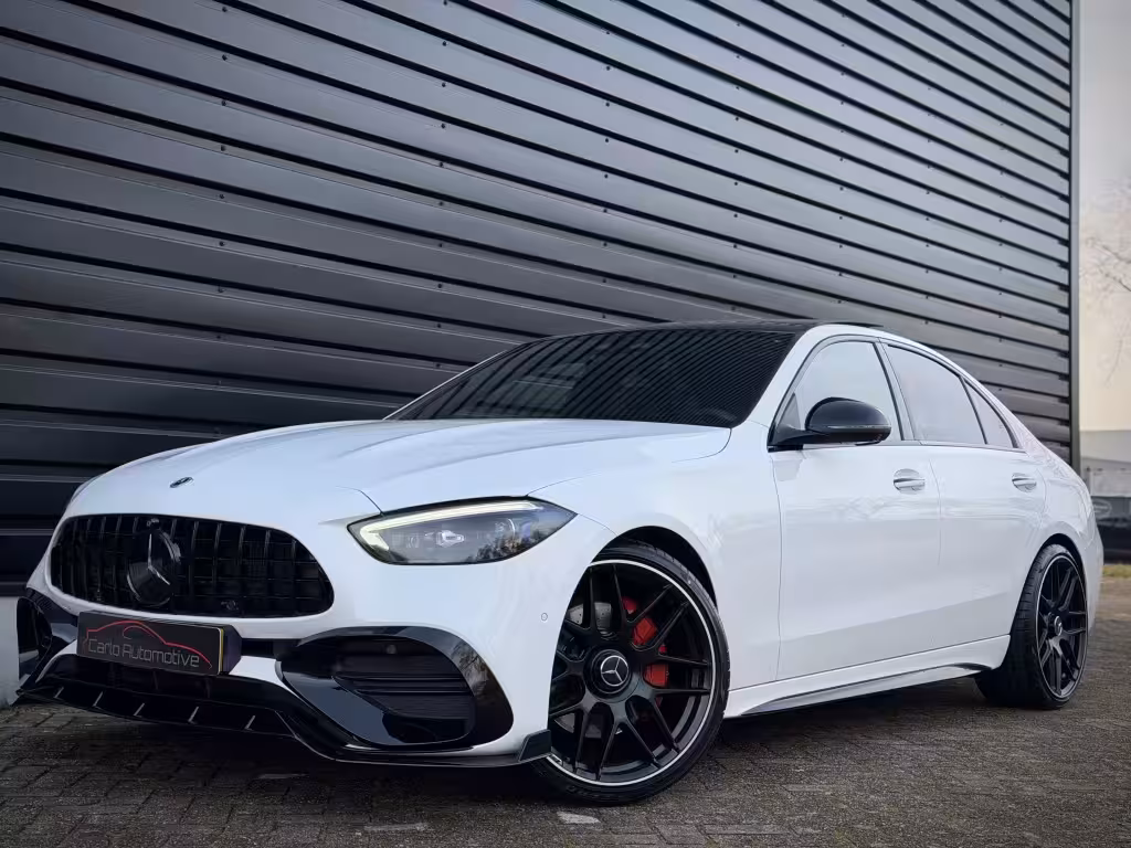 Mercedes-Benz C-klasse 180 AMG C63 PANO|MEMORY|HUD|360|ACC|BLINDSPOT VOL