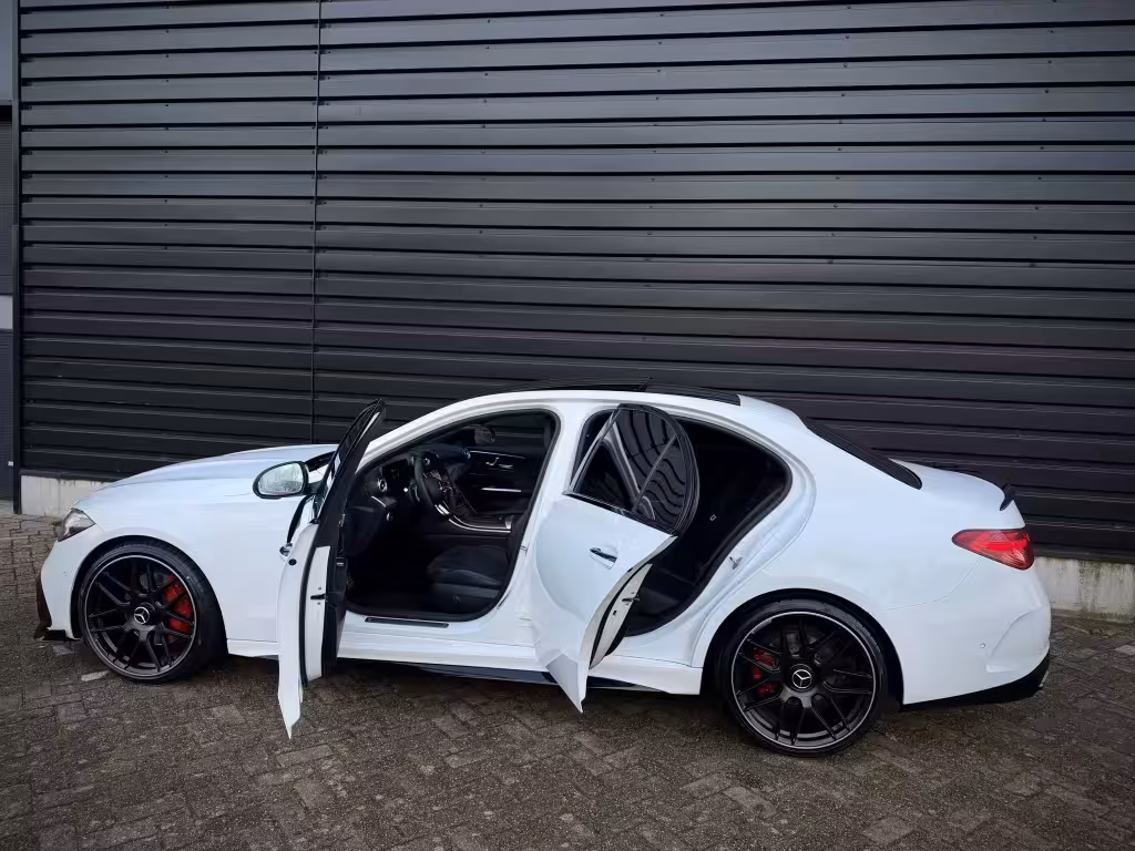 Mercedes-Benz C-klasse 180 AMG C63 PANO|MEMORY|HUD|360|ACC|BLINDSPOT VOL