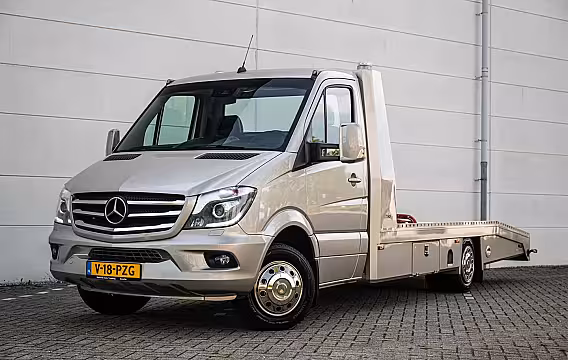 Mercedes-Benz Sprinter 519 3.0 V6 AUT. TIJHOF |Luchtvering|Xenon|Cruise|Navi|Tacho|Oprijwagen|