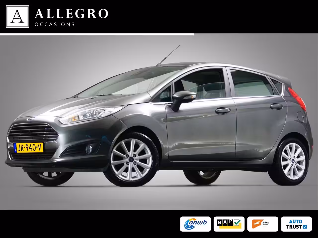 Ford Fiesta 1.0 Titanium (NAVIGATIESYSTEEM, CLIMATE CONTROL, CRUISE CONTROL, PARKEERSENSOREN ACHTER, V