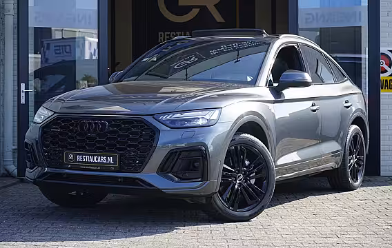 Audi Q5 Sportback 50 TFSIe 3x S-Line Black Optik AUTOMAAT|360 CAMERA|ACC|AMBIANCE|KEYLESS|MATRIX LED|PANORAM