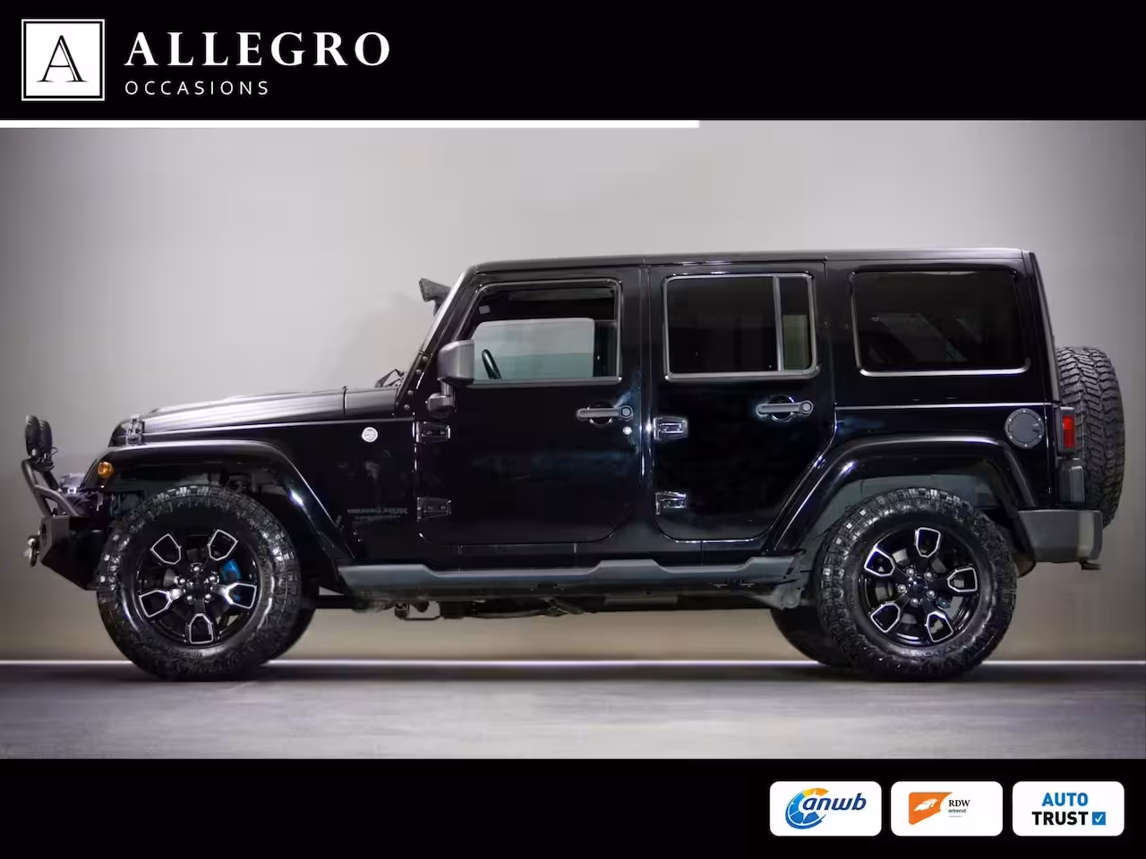 Jeep Wrangler Unlimited 3.6 Rubicon JK Edition (HARDTOP CABRIO, OFF-ROAD BANDEN, LIER, VISION-Q KOPLAMPEN, LEDER,