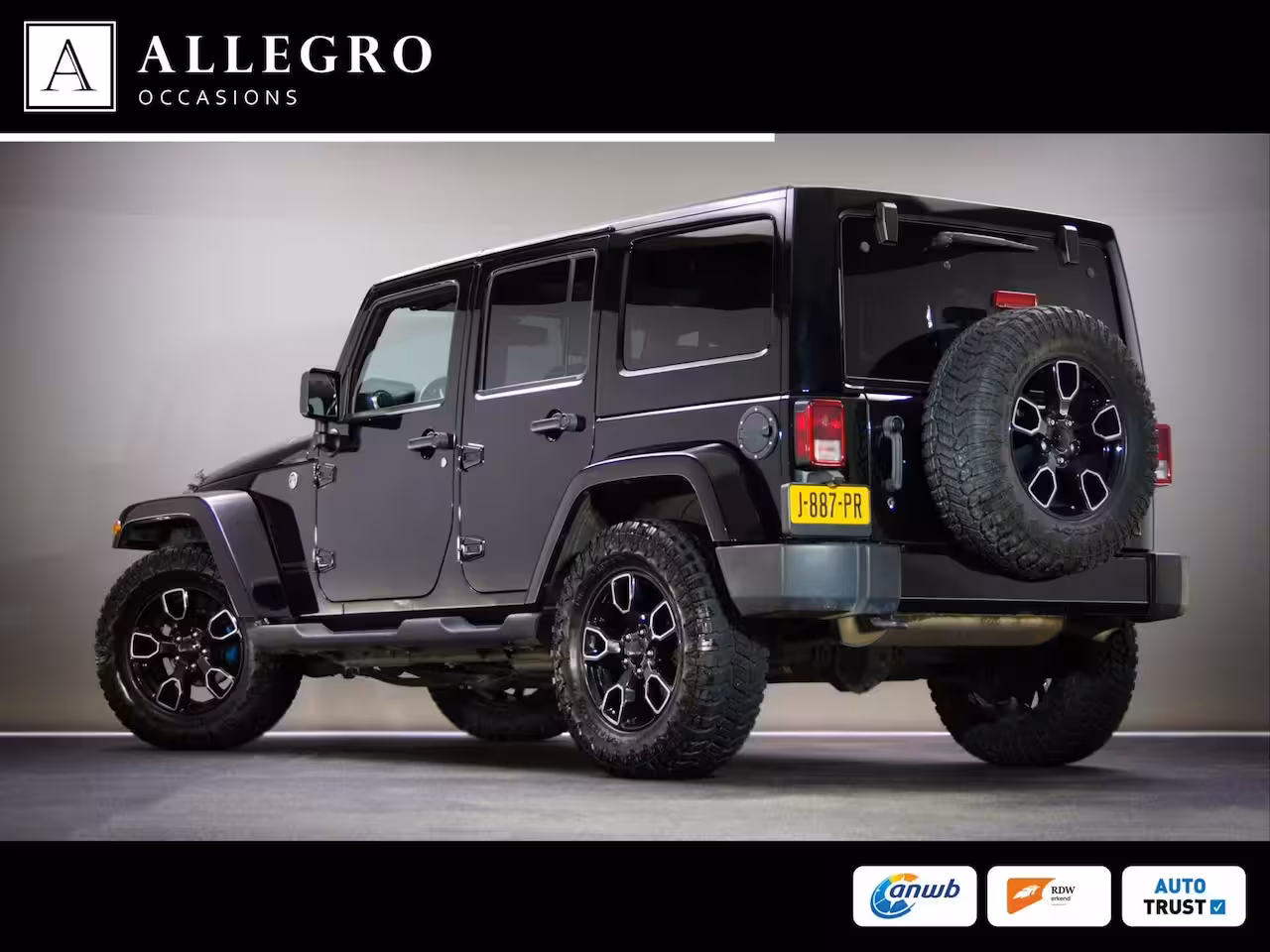 Jeep Wrangler Unlimited 3.6 Rubicon JK Edition (HARDTOP CABRIO, OFF-ROAD BANDEN, LIER, VISION-Q KOPLAMPEN, LEDER,