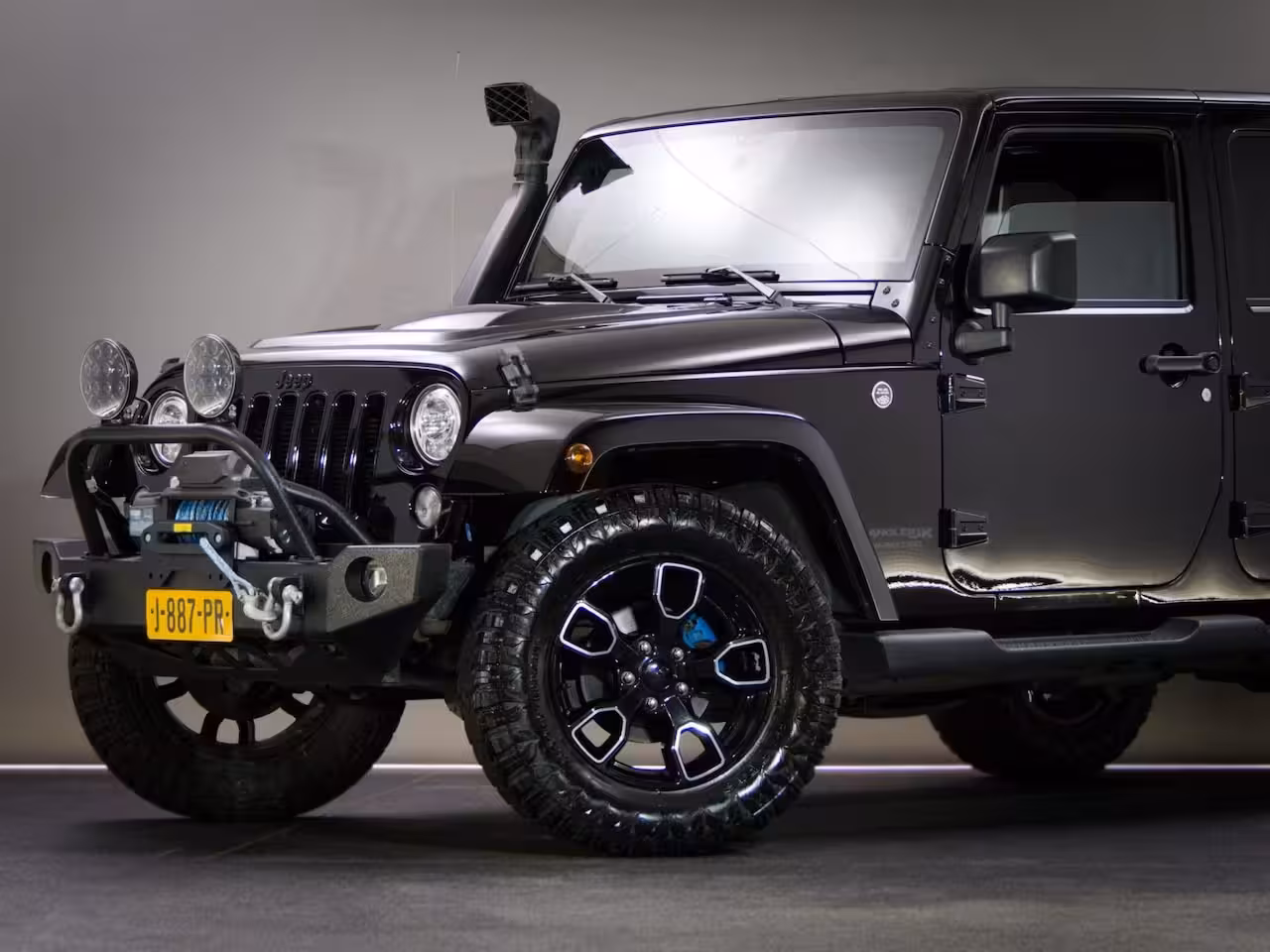 Jeep Wrangler Unlimited 3.6 Rubicon JK Edition (HARDTOP CABRIO, OFF-ROAD BANDEN, LIER, VISION-Q KOPLAMPEN, LEDER,