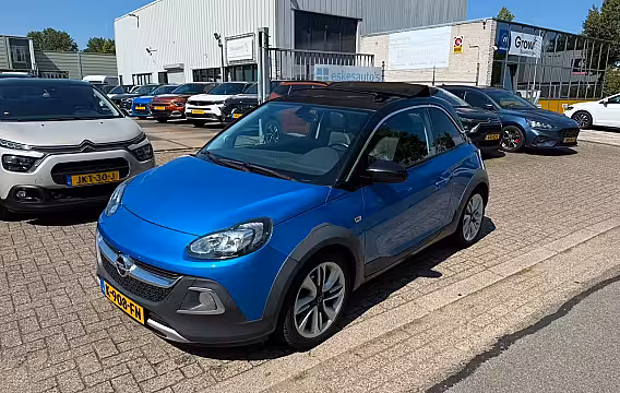 Opel ADAM 1.0 Turbo Rocks, Cabrio, Airco, Stoel/stuur verwarming, Half leder