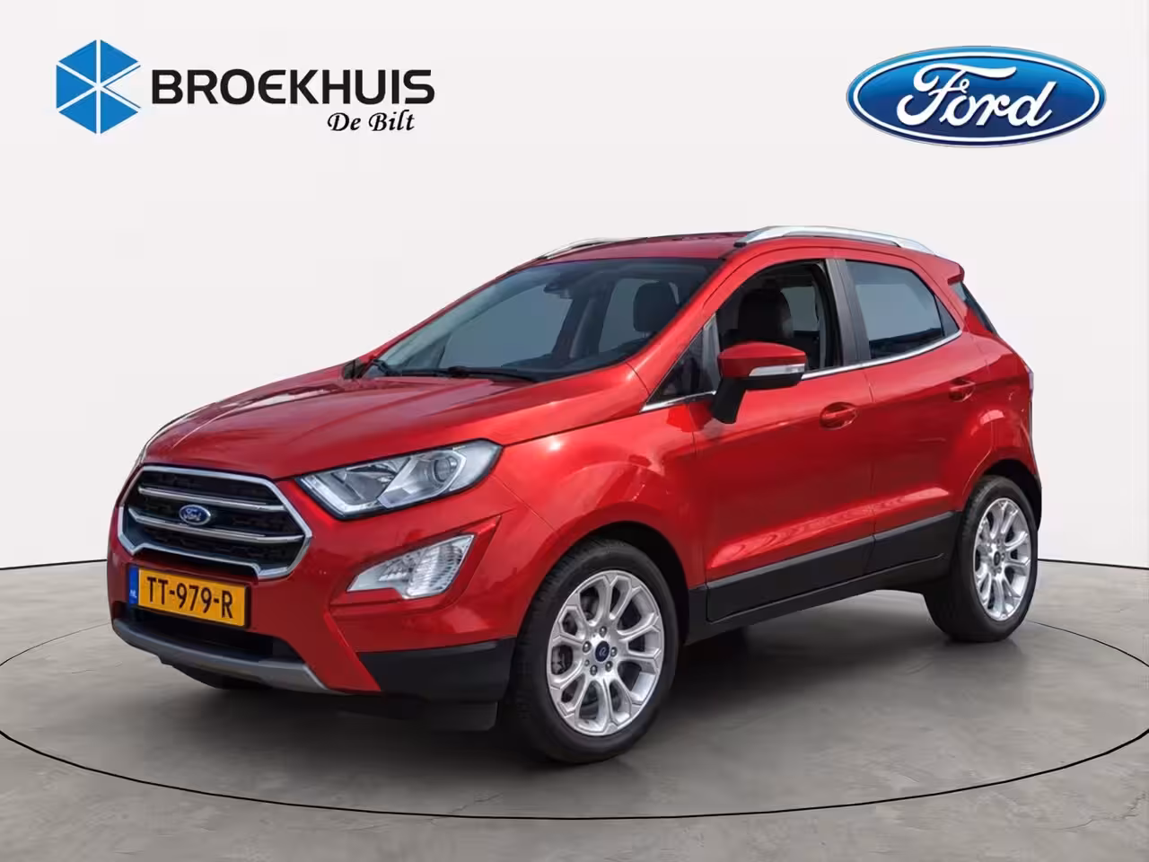 Ford EcoSport 1.0 EcoBoost Titanium | ORIGINEEL NL | 1E EIGENAAR | TREKHAAK | STOELVERWARMING | CAMERA |
