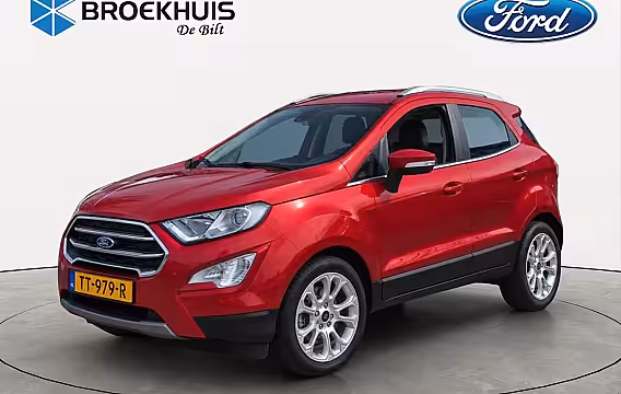 Ford EcoSport 1.0 EcoBoost Titanium | ORIGINEEL NL | 1E EIGENAAR | TREKHAAK | STOELVERWARMING | CAMERA |