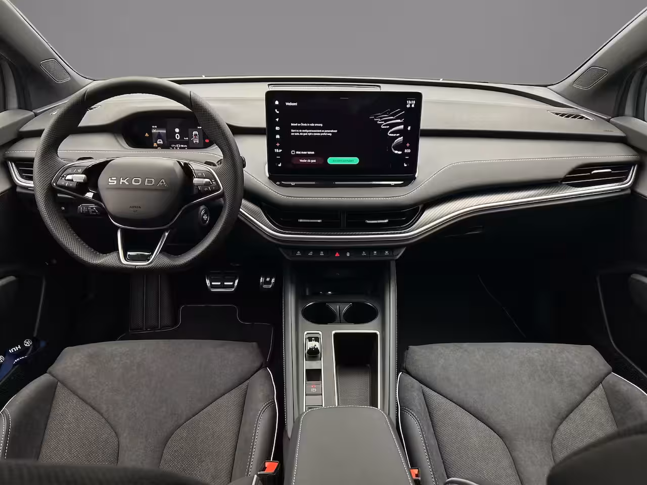 Skoda Elroq Elektromotor 82 kWh 286pk Sportline €2.500, - inruilpremie