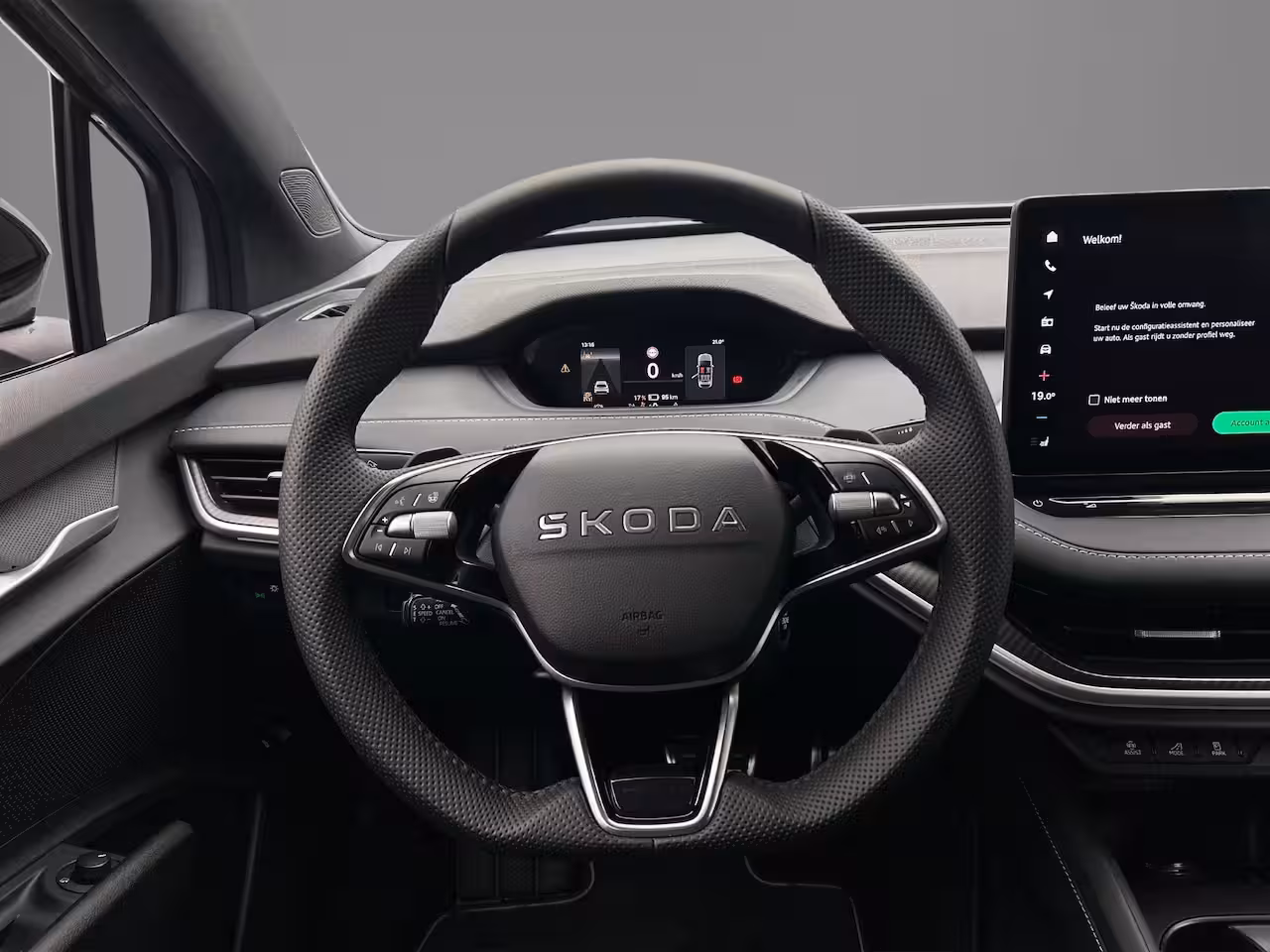 Skoda Elroq Elektromotor 82 kWh 286pk Sportline €2.500, - inruilpremie