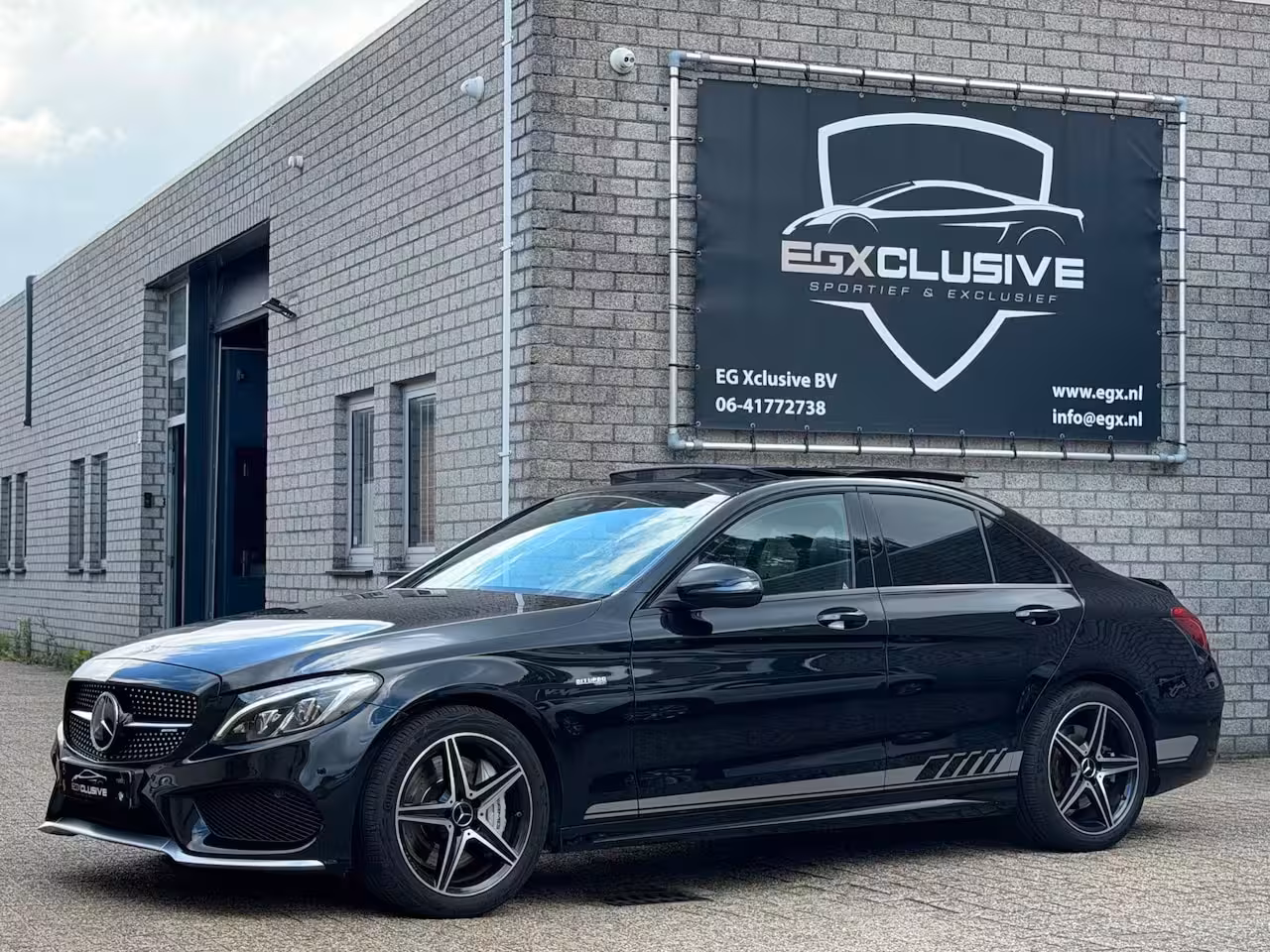 Mercedes-Benz C-klasse AMG 43 4MATIC PANO|CAMERA|BLINDSPOT|BURMESTER|FRONT ASSIST|
