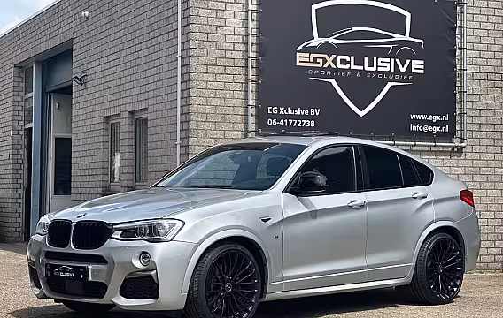 BMW X4 M40i 400PK/HUD/Pano/Keyless/21'Breyton