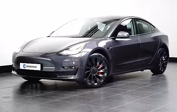 Tesla Model 3 Performance 75KWH AWD | SOH 93, 7% | Pano | Stoel- Stuurverwarming | Elek. Stoelen | Achte