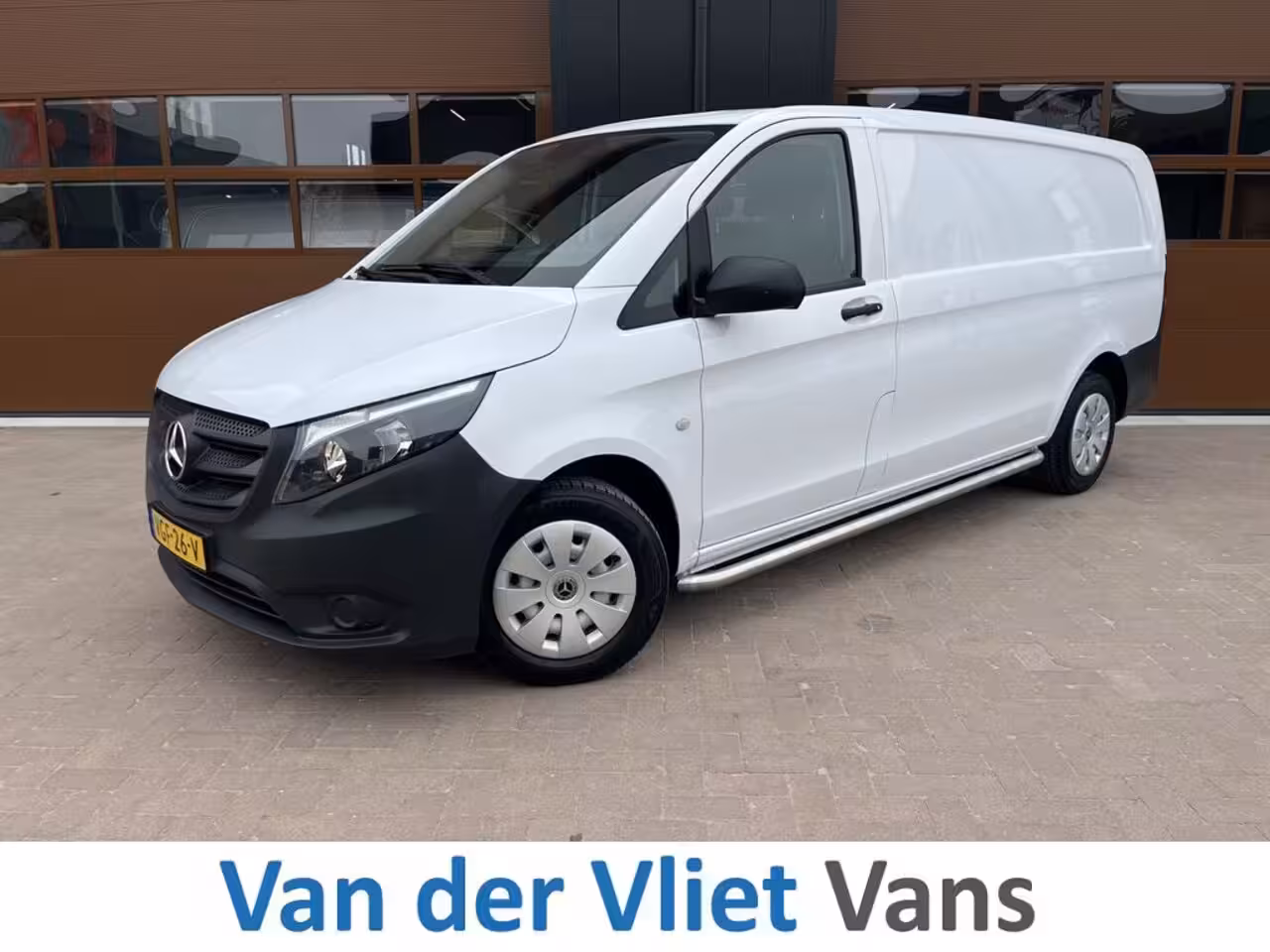 Mercedes-Benz Vito 110 CDI 102 pk E6 XL Extra Lang 3p Lease €253 p/m, Airco, Camera, laadbrug, onderhoudshist