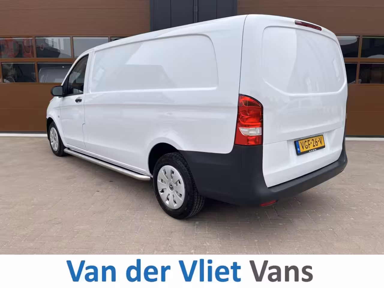 Mercedes-Benz Vito 110 CDI 102 pk E6 XL Extra Lang 3p Lease €253 p/m, Airco, Camera, laadbrug, onderhoudshist