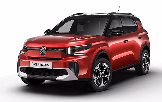Citroën Ë-C3 Aircross Max | Achteruitrijcamera | Boordlader 11kW - 3 fasen | Extra getinte achterste zijruiten e