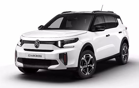 Citroën C3 Aircross Max | Achteruitrijcamera | Extra getinte achterste zijruiten en achterruit | Koplampen met